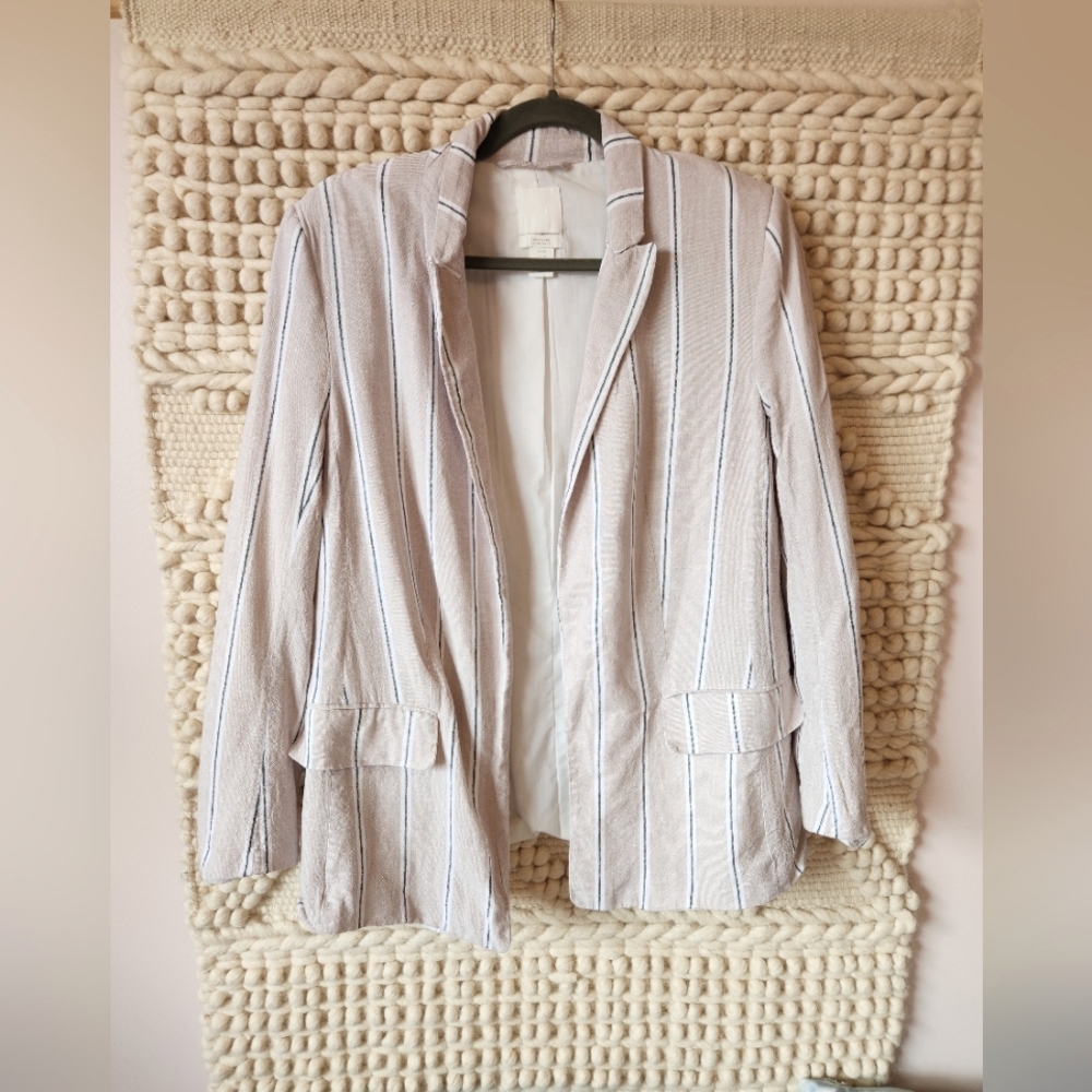 H+M Linen Blend Blazer